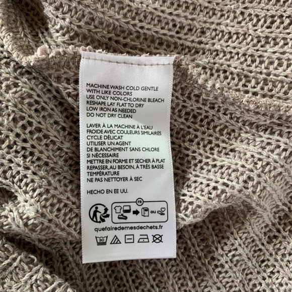 Urban Outfitters Urban Renewal gray sweater lightweight Medium NWT - Picture 8 of 11